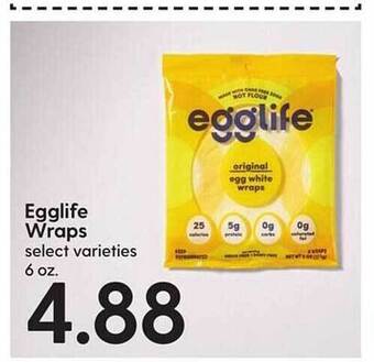 Hy-Vee Egglife wraps offer
