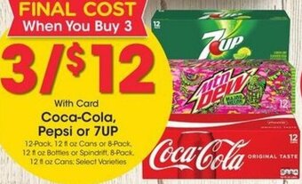 Kroger Coca-Cola Pepsi or 7up offer