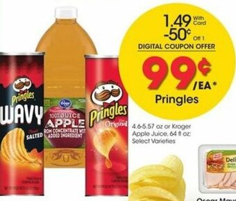Kroger Pringles offer