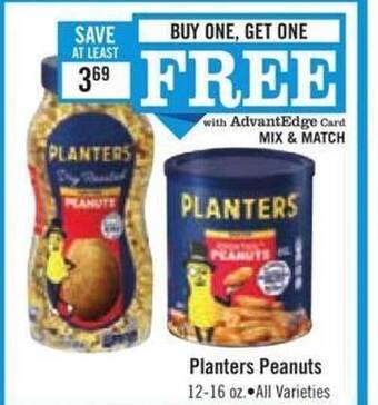 Price Chopper Planters peanuts offer