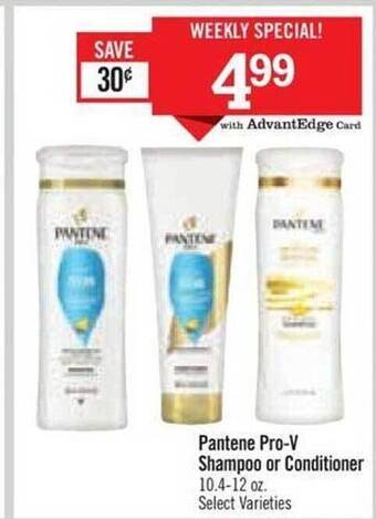 Price Chopper Pantene pro-v shampoo or conditioner offer