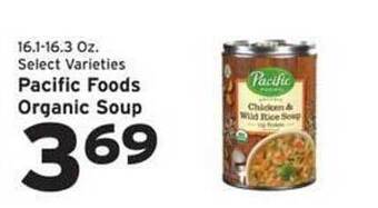 Hannaford Pacific foods organic soup offer