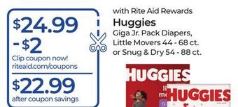 Rite Aid Huggies offer