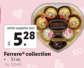 Lidl Ferrero® collection offer