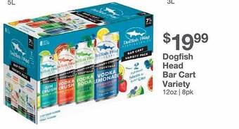 Kinney Drugs Dogfish head bar cart variety offer