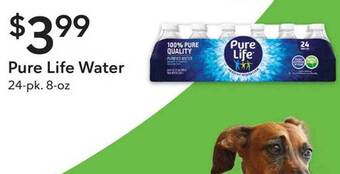 Publix Pure life water offer