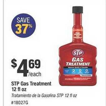 Napa Stp gas treatment offer