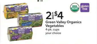 Publix Green valley organics vegetables offer
