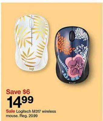 Target Logitech m317 wireless mouse offer