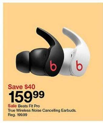 Target Beats fit pro true wireless noise cancelling earbuds offer