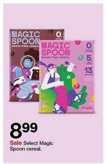Target Magic spoon cereal offer