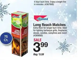 Ace Hardware Diamond long reach matches offer