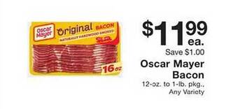 Fairway Store Market Oscar mayer bacon offer