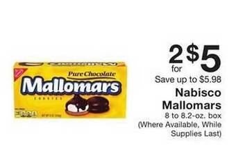 Fairway Store Market Nabisco mallomars offer