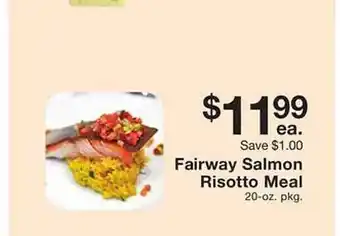 Fairway Store Market Fairway salmon risotto meal offer