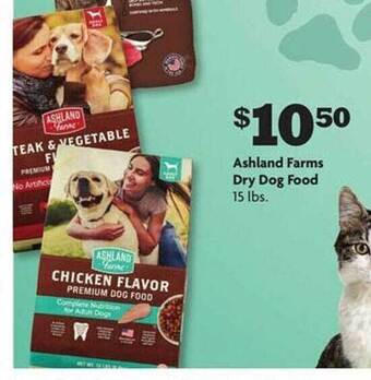 Family Dollar Ashland farms dry dog food offer
