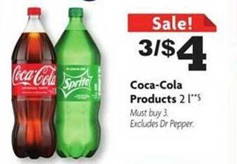 Family Dollar Coca-cola products offer