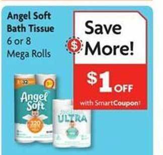 Family Dollar Angel soft bath tissue offer