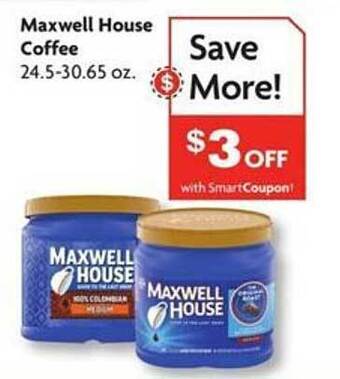 Family Dollar Maxwell house coffee offer