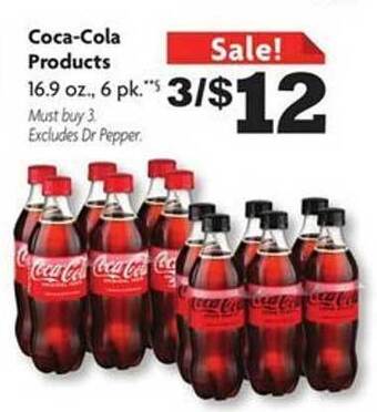 Family Dollar Coca-cola products offer