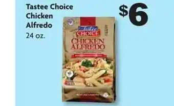 Family Dollar Tastee choice chicken alfredo offer