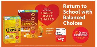 Family Dollar General mills family size cereal offer