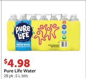 Fareway Pure life water offer