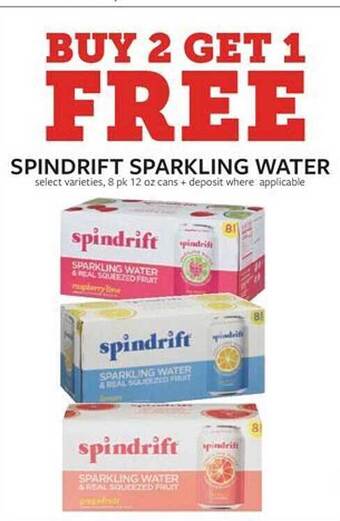 Fareway Spindrift sparkling water offer