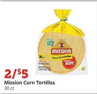 Fareway Mission corn tortillas offer