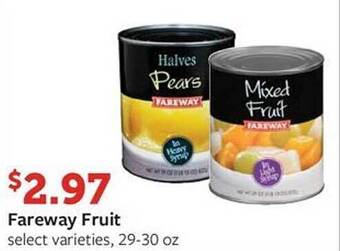 Fareway Fareway fruit offer