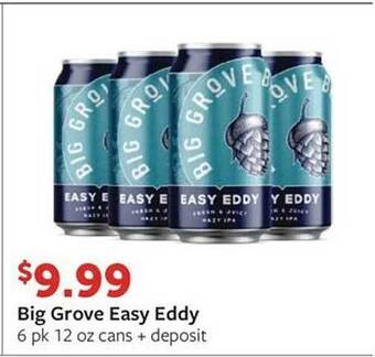 Fareway Big grove easy eddy offer
