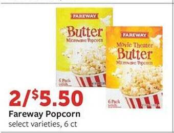 Fareway Fareway popcorn offer