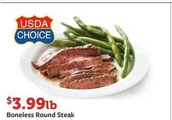 Fareway Boneless round steak offer