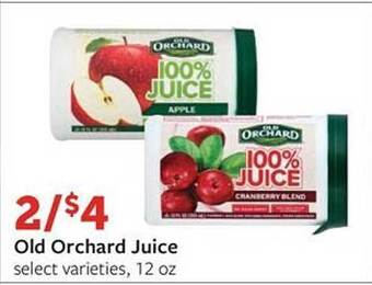 Fareway Old orchard juice offer