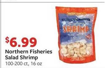 Fareway Northern fisheries salad shrimp offer