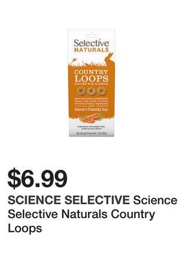 Petsmart Science selective naturals country loops offer