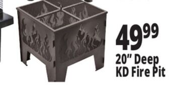Ocean State Job Lot 20" deep kd fire pit offer