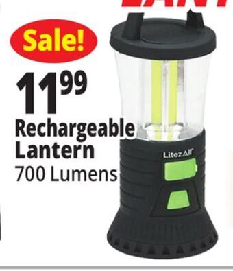 Ocean State Job Lot Rechargeable lantern offer