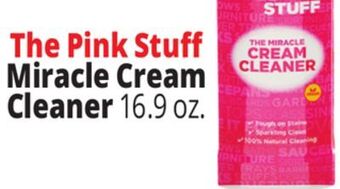 Ocean State Job Lot The pink stuff miracle cream cleaner offer