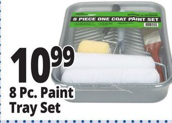 Ocean State Job Lot 8 pc. paint tray set offer
