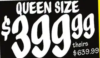 Ollie's Aloe vera cool gel queen size mattress set offer