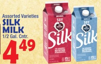 Bravo Supermarkets Silk milk offer
