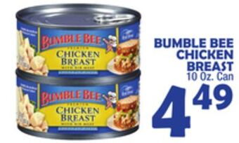 Bravo Supermarkets Bumble bee chicken breast offer