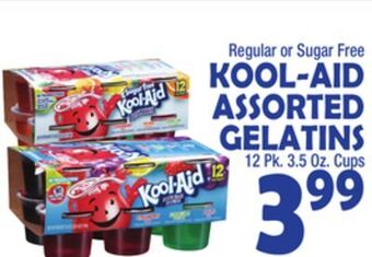 Bravo Supermarkets Kool-aid assorted gelatins offer