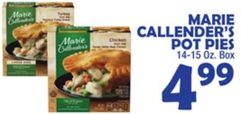 Bravo Supermarkets Marie callender's pot pies offer