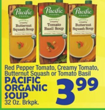 Bravo Supermarkets Pacific organic soup offer