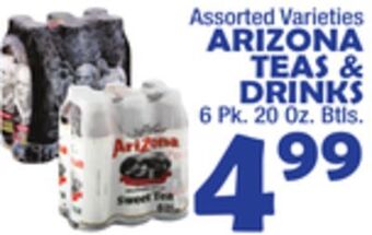 Bravo Supermarkets Arizona teas & drinks offer
