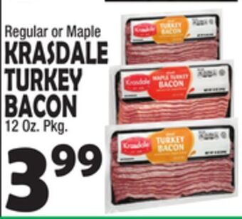 Bravo Supermarkets Krasdale turkey bacon offer