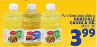 Bravo Supermarkets Krasdale canola oil offer