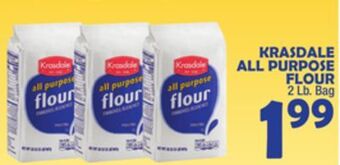 Bravo Supermarkets Krasdale all purpose flour offer